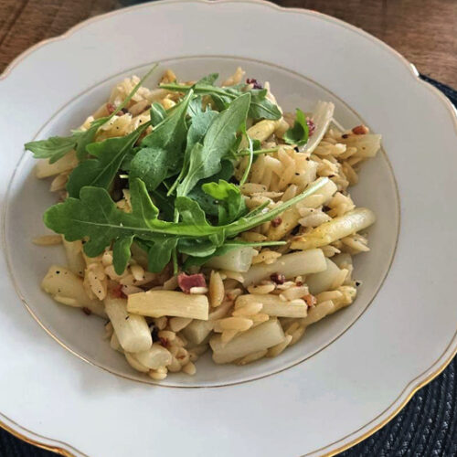 Asperges met orzo Van Empel asperges