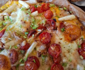 Aspergefritatta uit de airfryer