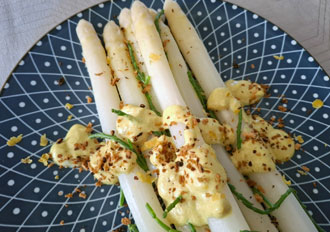 Van Empel asperges wokschotel met asperges en Tijnsaus