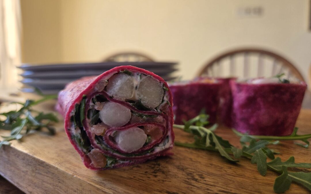Bietenwrap met asperges: makkelijk en gezond
